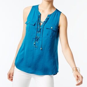 🌸INC royal blue tank NWOT